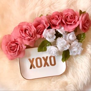 XOXO Ceramic Jewelry Dish
